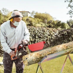 Hengda Cavalletto Per Tronchi - Acciaio Zincato - Per Motosega Pieghevole L 72 X H 81 Cm -Diserbo Forniture Negozio 63857810 5