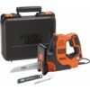 Black & Decker Sega Elettrica A Gattuccio - Oscillazioni 2700 Corse/Min + 3 Lame - Rs890K