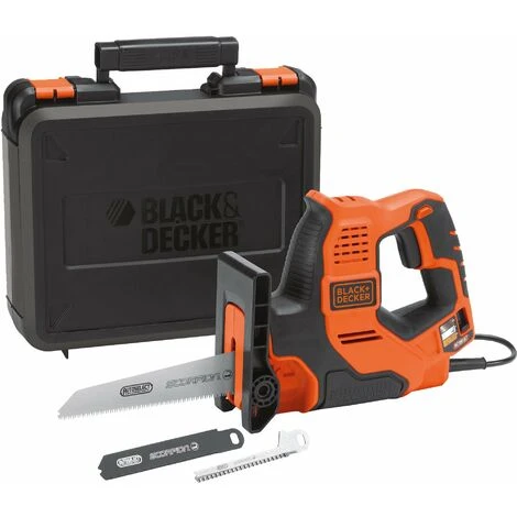 Black & Decker Sega Elettrica A Gattuccio - Oscillazioni 2700 Corse/Min + 3 Lame - Rs890K 1 Black & Decker Sega Elettrica A Gattuccio - Oscillazioni 2700 Corse/Min + 3 Lame - Rs890K