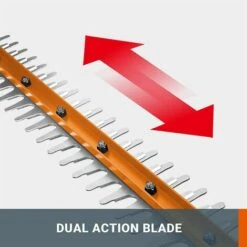 Tagliasiepi A Batteria 20V/2Ah Lithio Con Caricabatteria Rapido Worx Wg260E.5 -Diserbo Forniture Negozio 68412011 3