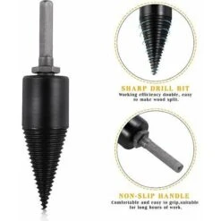 Spaccalegna Da 32 Mm Spaccalegna Spaccalegna Per Impieghi Gravosi Cono A Vite Conduttivo Spaccalegna Spaccalegna Spaccalegna Conico Per Legno (piccolo) -Diserbo Forniture Negozio 70835351 4