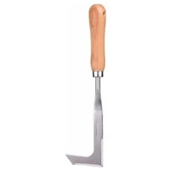 Coltelli Per Diserbo, Pulitori Per Fughe, Manici Ergonomici In Legno, Attrezzi Da Giardinaggio, Coltelli Affilati In Acciaio Inossidabile A Doppia Faccia Per Rimuovere Le Erbacce Dalle Fughe Delle Pia