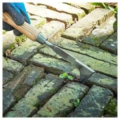 Coltelli Per Diserbo, Pulitori Per Fughe, Manici Ergonomici In Legno, Attrezzi Da Giardinaggio, Coltelli Affilati In Acciaio Inossidabile A Doppia Faccia Per Rimuovere Le Erbacce Dalle Fughe Delle Pia -Diserbo Forniture Negozio 71378975 4