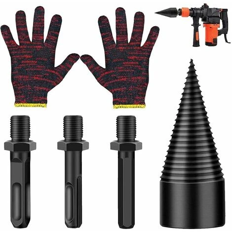 Spaccalegna, Spaccalegna Da 42 Mm Spaccalegna Spaccalegna Spaccalegna Per Impieghi Gravosi Spaccalegna Spaccalegna In Acciaio Ad Alta Velocità Con 3 Manici E Guanti 1 Spaccalegna, Spaccalegna Da 42 Mm Spaccalegna Spaccalegna Spaccalegna Per Impieghi Gravosi Spaccalegna Spaccalegna In Acciaio Ad Alta Velocità Con 3 Manici E Guanti