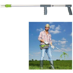 Estirpatore Per Erbacce Con Espulsore Automatico In Alluminio