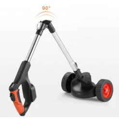 Display Digitale A LED Per Uso Domestico Tosaerba Elettrico Tosaerba Portatile Senza Fili Tagliaerba Per Giardino Domestico Macchina Per Potatura Pieghevole (host) -Diserbo Forniture Negozio 77487460 5