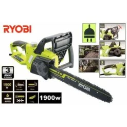 ELETTROSEGA MOTOSEGA ELETTRICA CON BARRA 35 CM 1900 WATT RYOBI