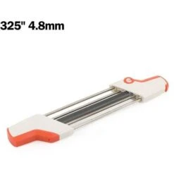 Affilacatene Per Motosega 2 In 1 Strumenti Per Smerigliatrice Per Affilare Le Lime Facili Per STIHL, Lima E Lima Per Calibro Di Profondità In Uno Strumento Ergonomico (bianco E Arancione) -Diserbo Forniture Negozio 79979218 5