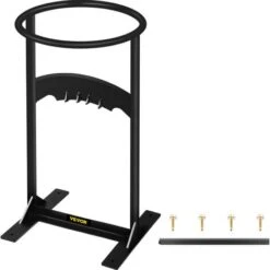VEVOR Strumento Di Spaccatura Da Ardere In Ferro Diametro Interno Da 27,5 Cm, Splitter Per Legna In Legno Altezza Da 55,5 Cm, Log Splitter Da Legna Adatto Per Caminetto, Falò, Stufa A Legna, Braciere