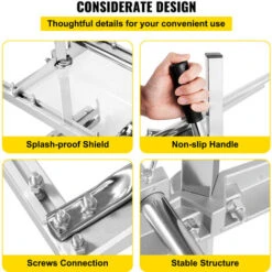 VEVOR 18-48 Pollici Segheria A Catena, Segheria A Catena Portatile In Acciaio, Motoseghe Planking Fresatura MG, Segheria A Catena Portatile Taglierina Da Legname (18"-48") -Diserbo Forniture Negozio 82818423 5