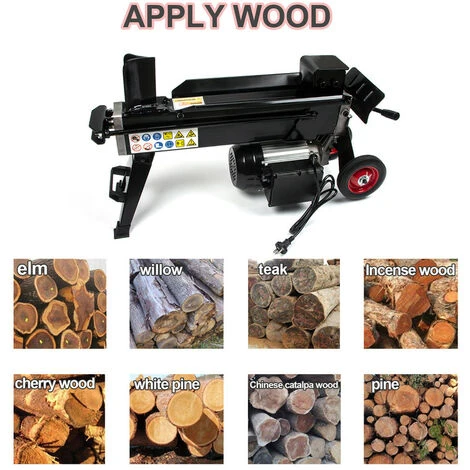 Tagliatronchi Elettrici, 2.2 HP Legna Da Ardere Da Taglio Idraulico, Separatore Di Legno 2 Tagliatronchi Elettrici, 2.2 HP Legna Da Ardere Da Taglio Idraulico, Separatore Di Legno - immagine 2