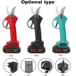 Potatore Elettrico A Batteria 21V Potatura Cesoia Efficiente Albero Da Frutto Bonsai Potatura Rami Taglierina Strumento Paesaggistico -Diserbo Forniture Negozio 85894986 4