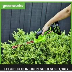 Greenworks G24SHTK2 Decespugliatore E Tagliaerba 2-in-1, Lame Da 20cm Per Steli E Ramoscelli Fino A 8mm, 2800spm, Lama Per Erba Da 15cm, Batteria 24V E Caricabatterie, Garanzia 3 Anni 7 Greenworks G24SHTK2 Decespugliatore E Tagliaerba 2-in-1, Lame Da 20cm Per Steli E Ramoscelli Fino A 8mm, 2800spm, Lama Per Erba Da 15cm, Batteria 24V E Caricabatterie, Garanzia 3 Anni -Diserbo Forniture Negozio 86622824 3