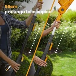 STIGA Multitool A Batteria MT 100e Kit, Tagliasiepi E Potatore Con Prolunga Telescopica, Per Altezze Elevate E Lavori Facili E Veloci, Batteria E Caricatore Inclusi 7 STIGA Multitool A Batteria MT 100e Kit, Tagliasiepi E Potatore Con Prolunga Telescopica, Per Altezze Elevate E Lavori Facili E Veloci, Batteria E Caricatore Inclusi -Diserbo Forniture Negozio 86629187 4