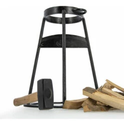 Set Di Spaccalegna Con Supporto E Mazza 38 X 46 Cm -Diserbo Forniture Negozio 89363800 3