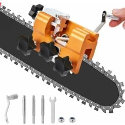 Affila Motosega Ad Affilatura Rapida Set Di Strumenti Per Affilare La Motosega Portatile Adatto A Tutti I Tipi Di Motoseghe E Seghe Elettriche