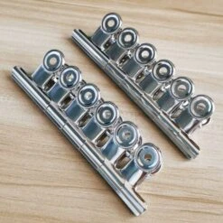 MINKUROW Bulldog Clip 38mm Raccoglitore Di Carta Rotondo Fermacarte In Metallo Argento Forniture Per Ufficio A Casa - 12 Pezzi -Diserbo Forniture Negozio 91850270 5