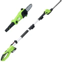 Set 5 Utensili Da Giardino A Batteria Con Batterie E Caricatore VidaXL -Diserbo Forniture Negozio 91982538 4