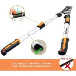 GARCARE Troncarami Telescopico Tagliarami Forbicione Per Potatura Rami Cesoia Da Pota -Diserbo Forniture Negozio 92186566 3