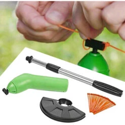 Tosaerba Portatile Pratico Sarchiatore A Rotazione Tagliaerba Tagliaerba Sarchiatore A Batteria Per Prato Da Giardino Attrezzo Da Giardinaggio (verde) -Diserbo Forniture Negozio 92491279 3