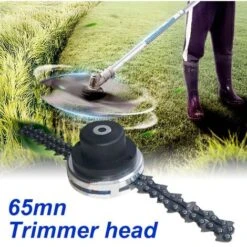 65Mn Durevole Trimmer Testa Bobina Giardino Tosaerba Decespugliatore Giardino Erba Catena Trimmer Per Tosaerba