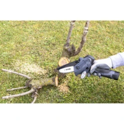 POTATORE MOTOSEGA ELETTRICA A BATTERIA 2 BATTERIE WORK-IT COMPACT AUSONIA -Diserbo Forniture Negozio 94730695 3