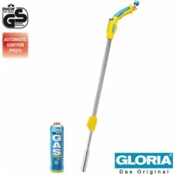Gloria Thermoflamm BIO Comfort Plus Bruciatore Diserbante - Gas Incl. Cartuccia Di Gas Per Fino A 2 Ore Di Diserbante Utilizzo Semplice E Sicuro Per Un Giardino E Marciapiede Senza Erbacce -Diserbo Forniture Negozio 95802675 4