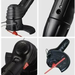 Decespugliatore Elettrico A Batteria, Tagliabordi Senza Fili Con Lama, Attrezzi Da Giardino Motorizzati, Tagliaerba A Batteria In Giardino, Con Asta Telescopica, Per Taglio Di Prati Da Giardino -Diserbo Forniture Negozio 95962723 4