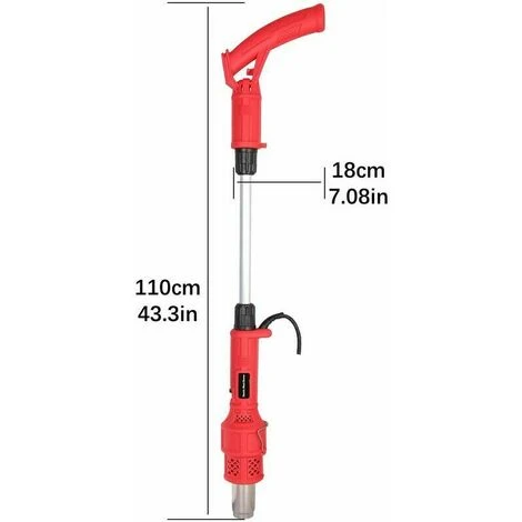 Bruciatore Elettrico Per Erbacce, Bruciatore Per Erbacce Con Ugello Per Bruciare Erba E Carbone Bastoncino Termico Per Erbacce 2 In 1, Fino A 650 ℃ Potente Strumento Per Uccidere Le Erbacce 4 Bruciatore Elettrico Per Erbacce, Bruciatore Per Erbacce Con Ugello Per Bruciare Erba E Carbone Bastoncino Termico Per Erbacce 2 In 1, Fino A 650 ℃ Potente Strumento Per Uccidere Le Erbacce - immagine 4