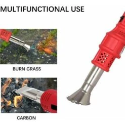 Bruciatore Elettrico Per Erbacce, Bruciatore Per Erbacce Con Ugello Per Bruciare Erba E Carbone Bastoncino Termico Per Erbacce 2 In 1, Fino A 650 ℃ Potente Strumento Per Uccidere Le Erbacce 9 Bruciatore Elettrico Per Erbacce, Bruciatore Per Erbacce Con Ugello Per Bruciare Erba E Carbone Bastoncino Termico Per Erbacce 2 In 1, Fino A 650 ℃ Potente Strumento Per Uccidere Le Erbacce -Diserbo Forniture Negozio 96207641 5