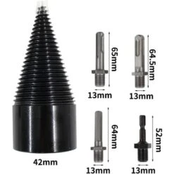 Punta Da Trapano Per Spaccalegna Con 4 Codoli Multifunzione, Punta Da Trapano Pesante, Punta Da Trapano Per Spaccalegna Domestica, Punta Da Trapano Per Spaccalegna (42 Cm) 8 Punta Da Trapano Per Spaccalegna Con 4 Codoli Multifunzione, Punta Da Trapano Pesante, Punta Da Trapano Per Spaccalegna Domestica, Punta Da Trapano Per Spaccalegna (42 Cm) -Diserbo Forniture Negozio 97883835 4