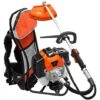 Decespugliatore Zaino A Scoppio 2 Tempi 52 Cc Con Doppio Disco E Kit Accessori